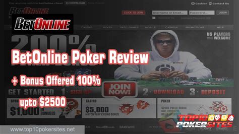 bet online poker bonus